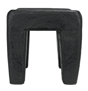 Sumo Stool, Black Burnt