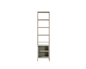 Ambrose Modular Bookcase - Small - Champagne Gold - Cream