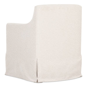 Moe's Lydia Slipcover Dining Chair with Lumbar Pillow