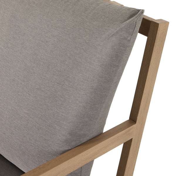 Aiken Outdoor Rocking Chair In Charcoal