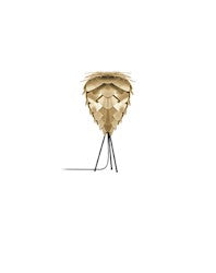 Conia Brass 32" Table Lamp with Black Base