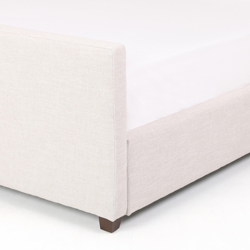 Daphne King Bed-Cambric Ivory