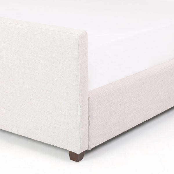Daphne King Bed-Cambric Ivory