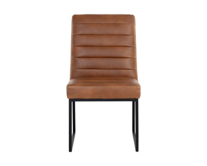 SPYROS DINING CHAIR - TOBACCO TAN