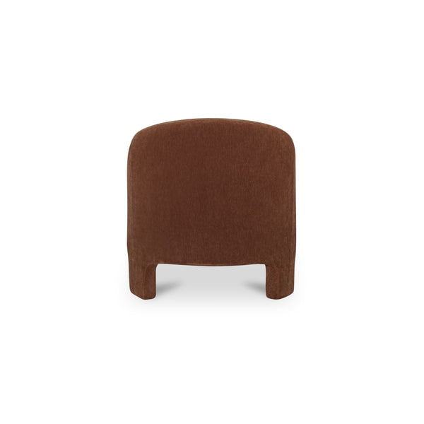Moe's Tuva Accent Chair in Toffee Velvet