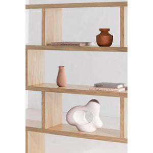 Miri Large Oak Shelf - Mid-Century Modern Style