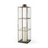 Grimwig (Large) 8L x 8W x 31H LANTERN W/SHEET BASE WITHOUT BEVEL