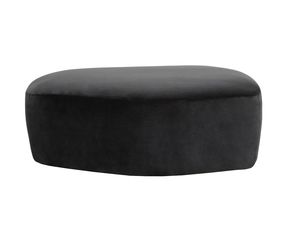 SORAYA OTTOMAN - SHADOW GREY