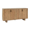 Tacoma Solid Wood 4Dr Sideboard in Tawny Brown
