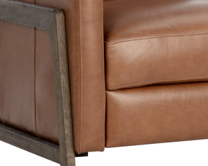 BRANDON RECLINER - SHALIMAR TOBACCO LEATHER