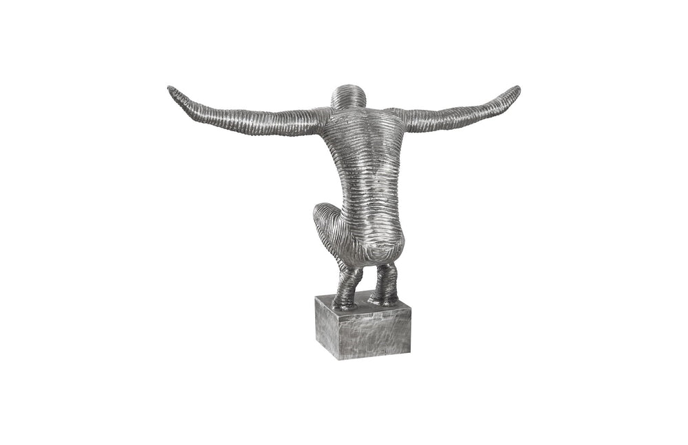 Outstretched Arms Sculpture, Aluminum, Smallall