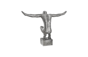 Outstretched Arms Sculpture, Aluminum, Smallall