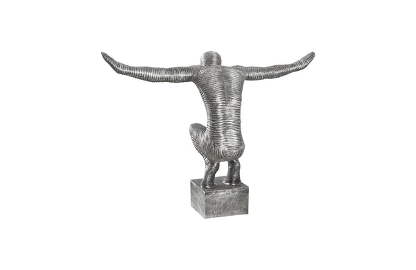Outstretched Arms Sculpture, Aluminum, Smallall