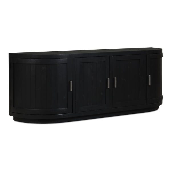 Moe's Nicola Media Cabinet with Curved Doors