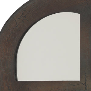 Window Wood Wall Mirror