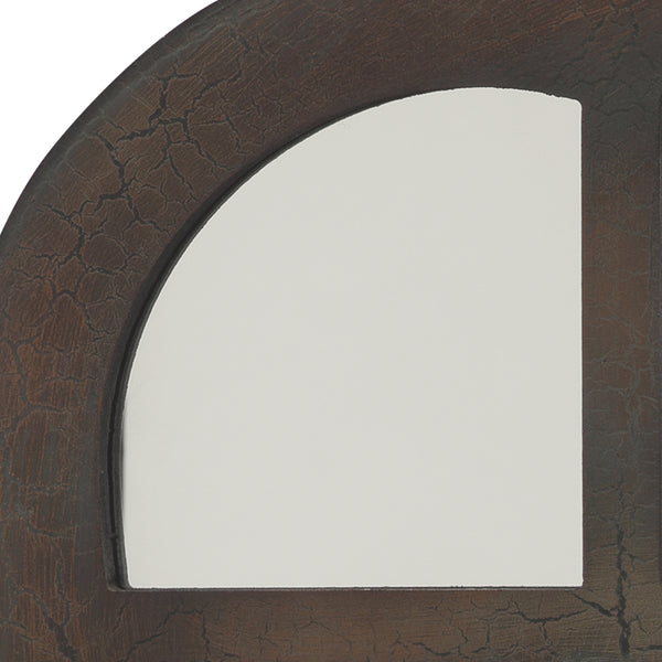 Window Wood Wall Mirror