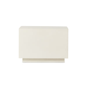 Parish Concrete Cube In White Concrete