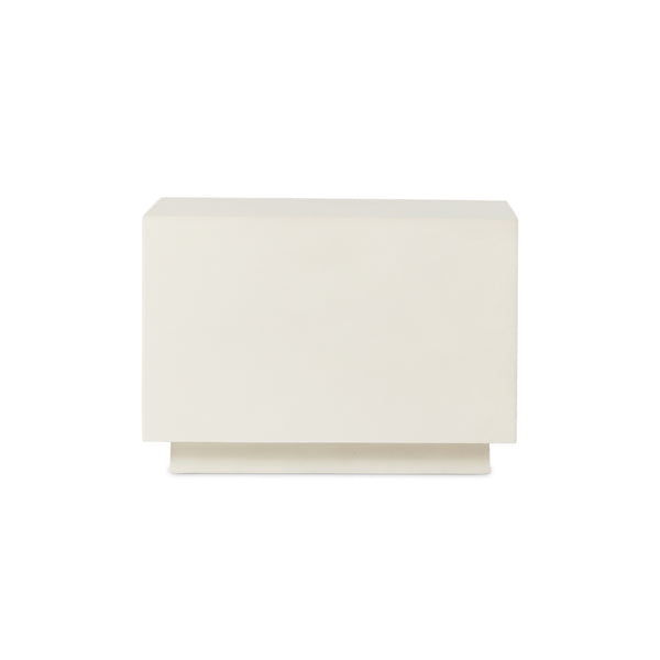 Parish Concrete Cube In White Concrete
