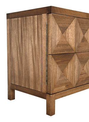 Quadrant 4 Door Sideboard, Dark Walnut