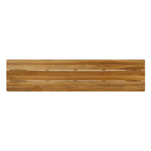 Chapman Outdoor Console Table - Natural Teak-FSC