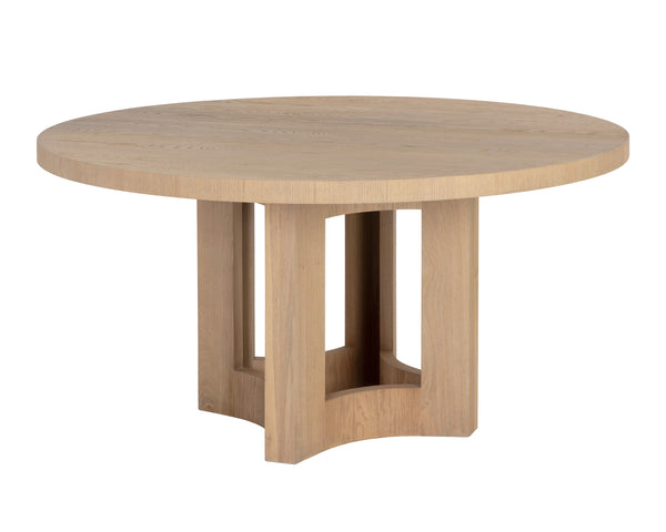 ELMA DINING TABLE - NATURAL - 60"