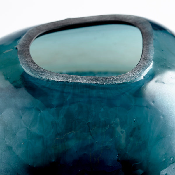 Small Cape Caspian Vase in Blue