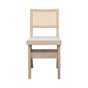Jeanneret Side Chair with Seat Pad