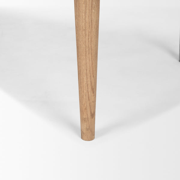 Suvan 72L Light Brown Rectangular Oak Wood Dining Table