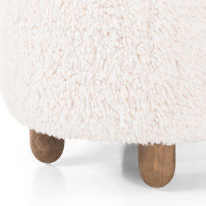 Aniston Ottoman In 21" In Andes Natural