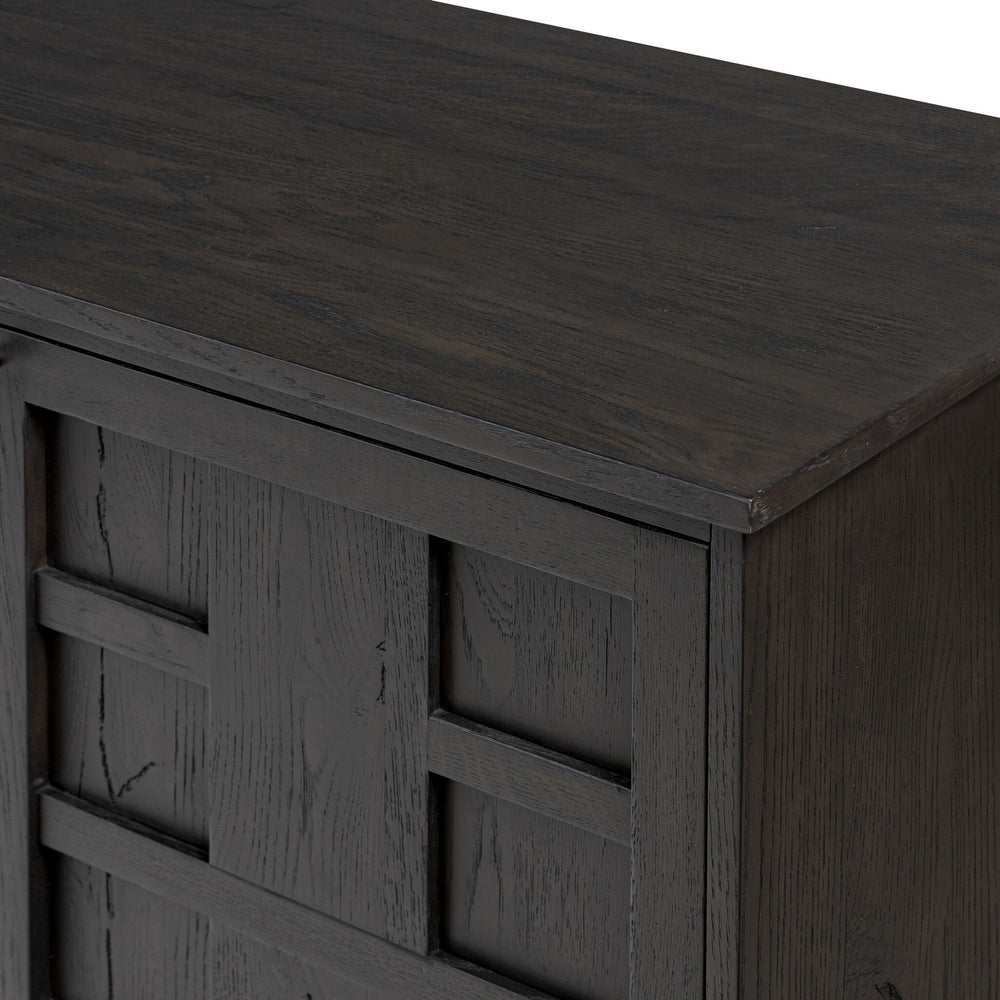 Alessio Sideboard - Smoked Black
