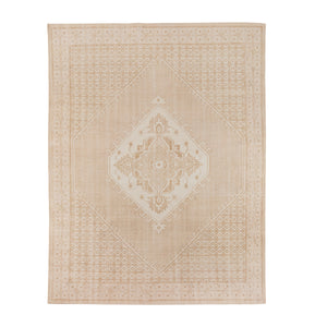 Deluca Rug In Banded Cream In 9'X12'