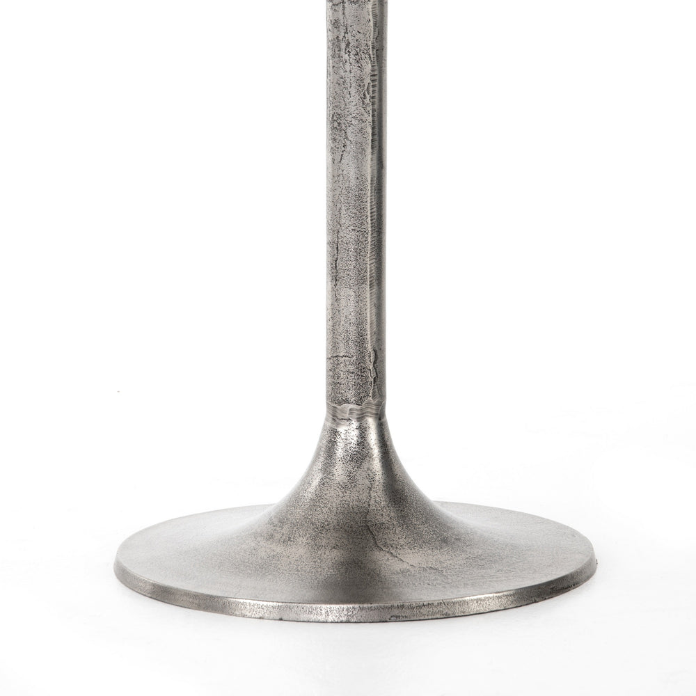 Simone Bar Table In Raw Antique Nickel