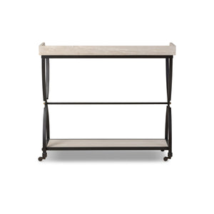 Six Beers Table - Travertine