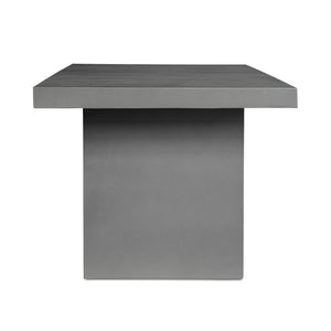 Aurelius 2 Outdoor Dining Table in Grey
