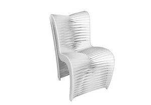 Seat Belt Dining Chair,White