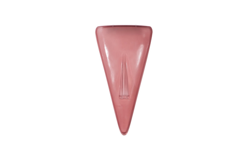 Triangle Cycladic Wall Art, Pink
