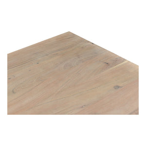 Moe's Tanya Dining Table Light Grey for 8