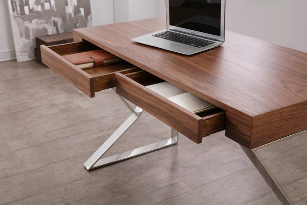 Vivian Noho Desk in Walnut