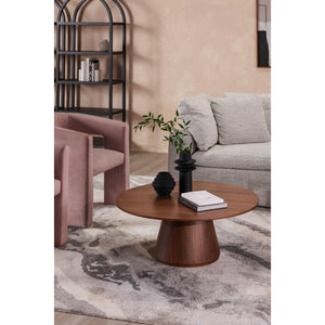 Moe's Otago Coffee Table in Walnut Brown