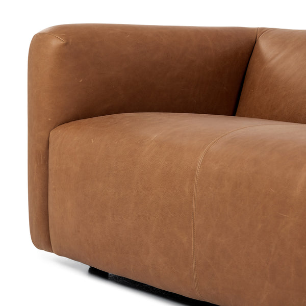 Wellborn Sofa 97" in Palermo Cognac