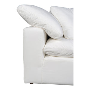 Moe's Terra Condo Corner Chair in Cream White