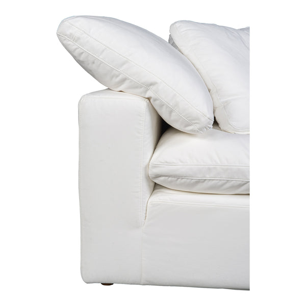 Moe's Terra Condo Corner Chair in Cream White