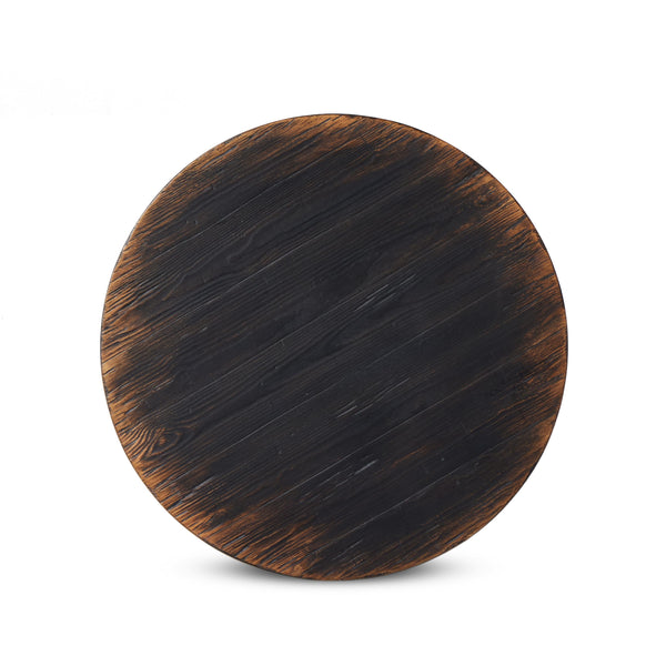 Kickapoo River Cricket Table in Distressed Black
