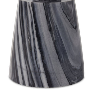 Rowe End Table In Ebony Marble