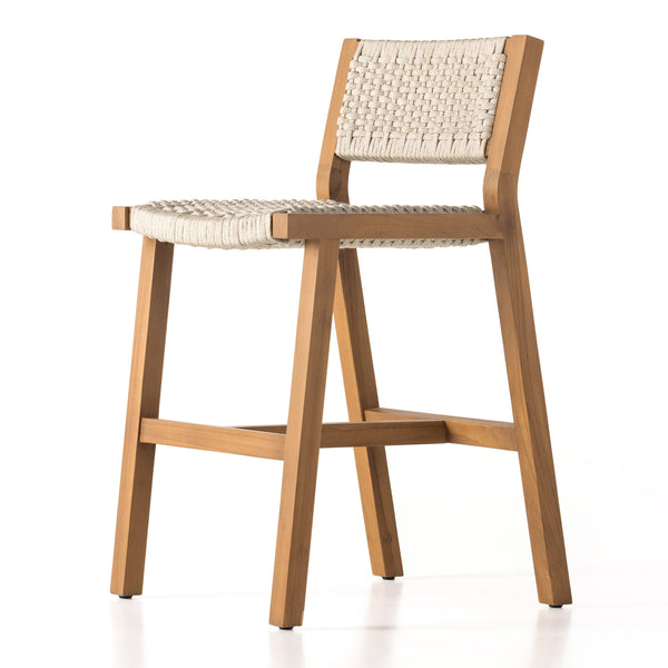 Delano Outdoor Counter Stool In Natural