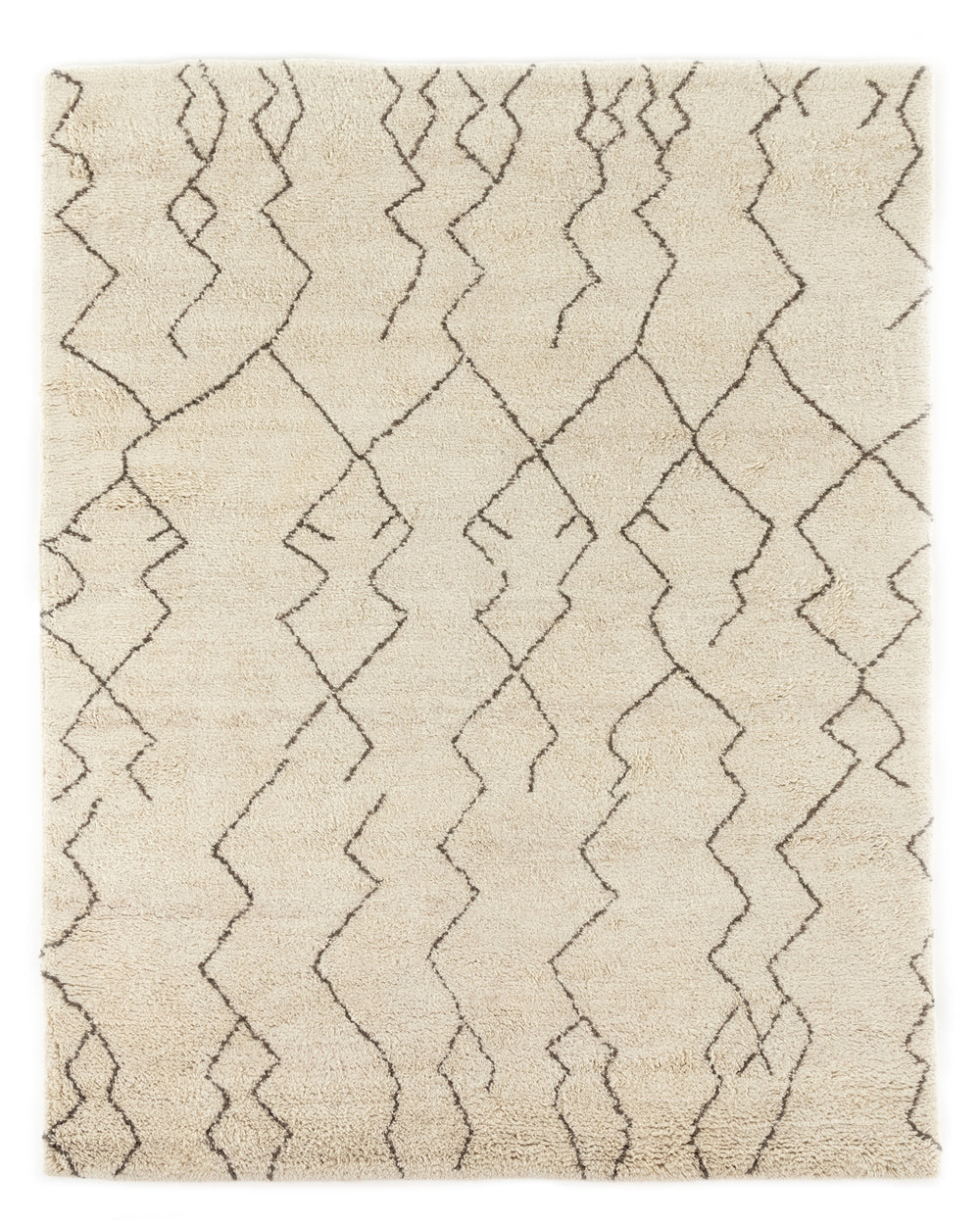 Taza Moroccan Hand In Knotted Rug In Taza In 8X10