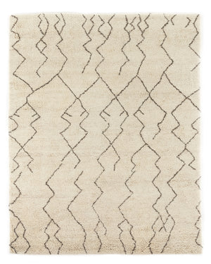 Taza Moroccan Hand In Knotted Rug In Taza In 8X10