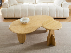 Zephyr Side Table, Wheat