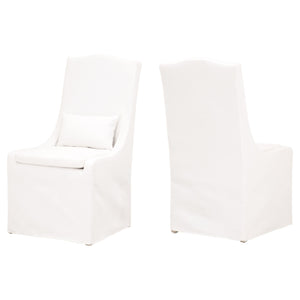 Colette Slipcover Dining Chair, Set of 2