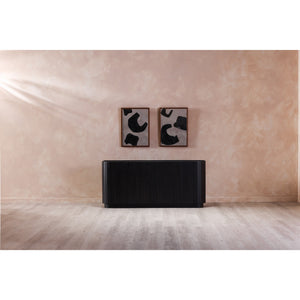 Wells 2 Framed Painting with Solid Pine Frame